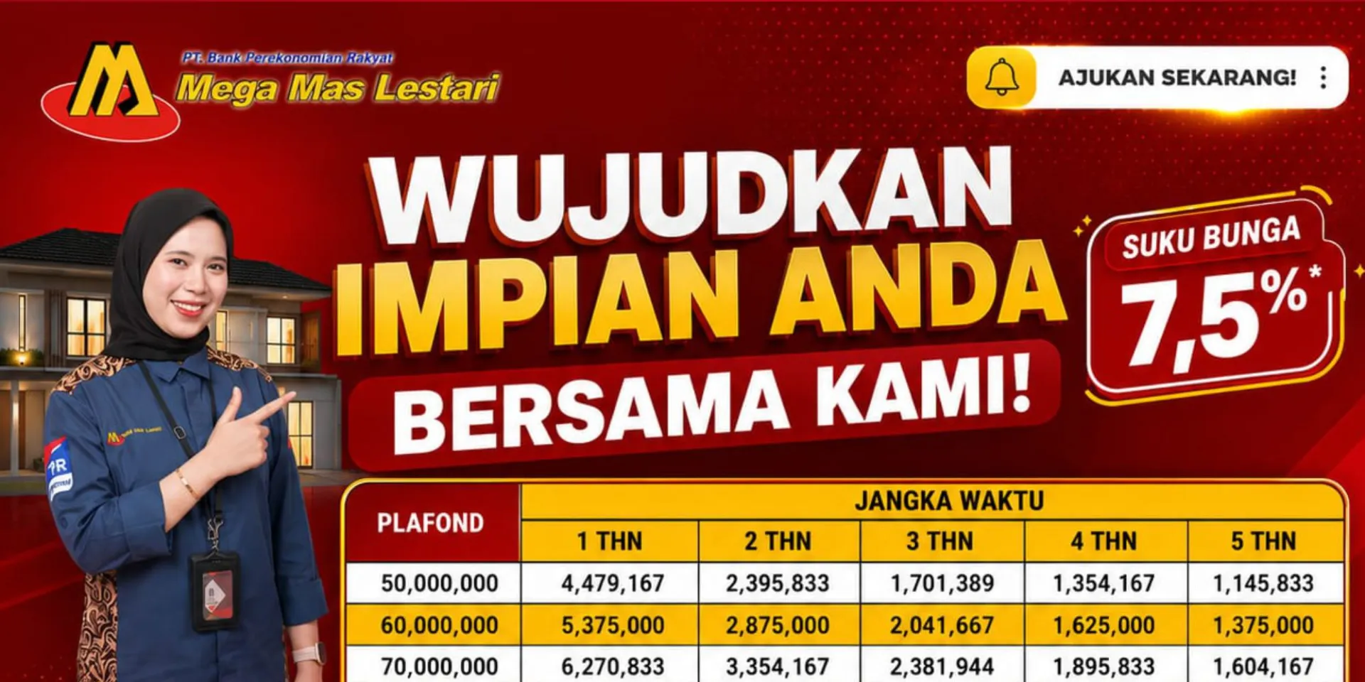Promo Kredit Multiguna dan modal kerja